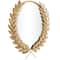 CosmoLiving by Cosmopolitan Gold Metal Leaf Wall Mirror 23" x 2" x 23"